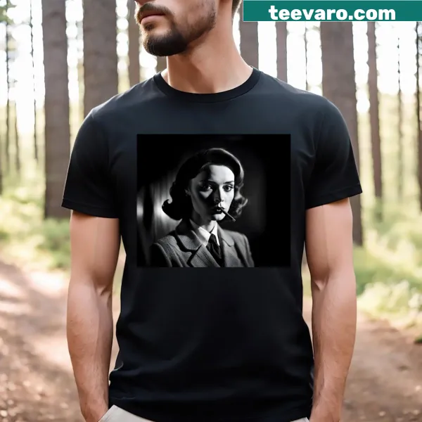 Funny T-shirt with a secret agent theme