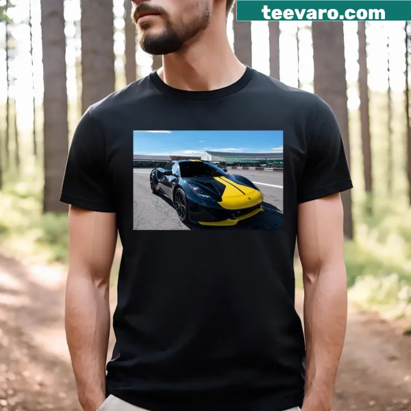 Vintage British sport car graphic t-shirt