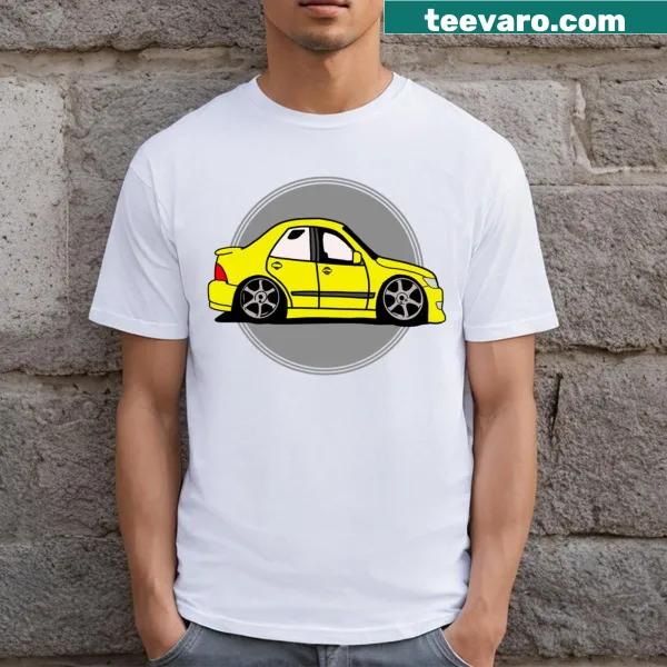 Vintage car culture graphic t-shirt