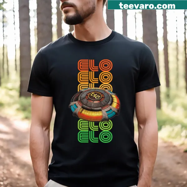Playful t-shirt for music lovers with Mr Blue Sky text.