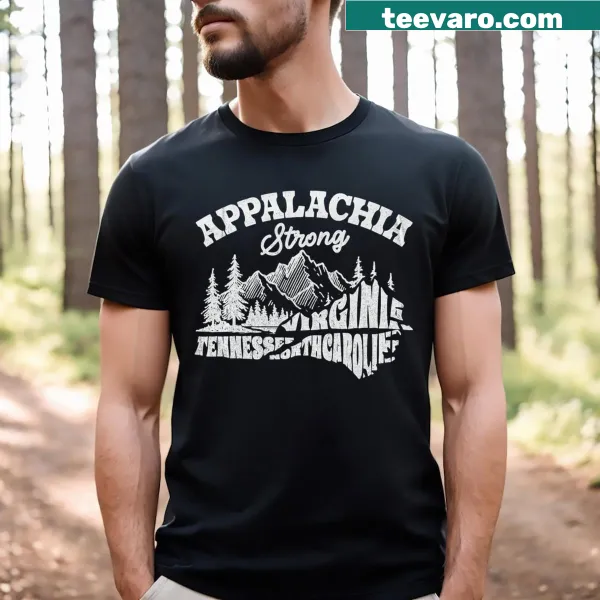 Appalachian mountains themed T-shirt for outdoor enthusiasts