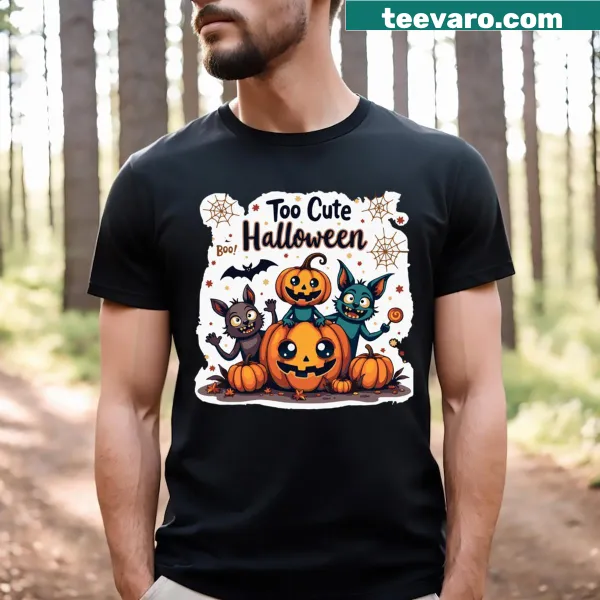 T-shirt featuring cute, friendly ghosts