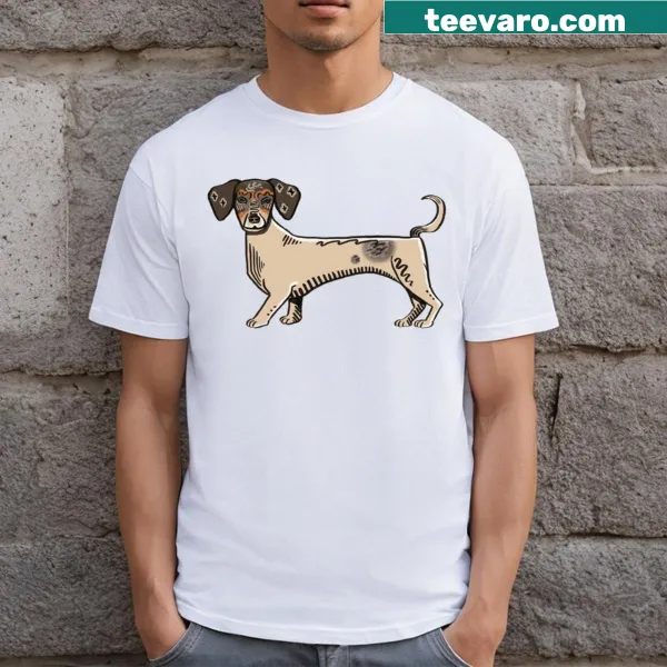 Illustration of a charming goose on a T-shirt