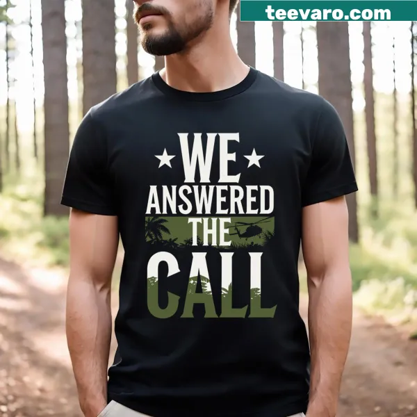 Veterans Day T-shirt honoring Vietnam veterans with meaningful text