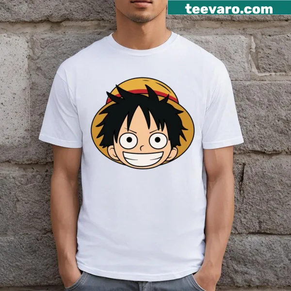 T-shirt featuring a Luffy design from One Piece