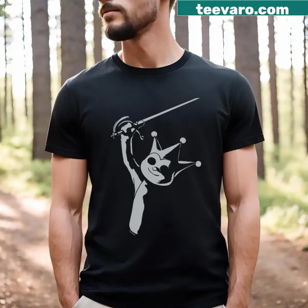 Illustrative T-shirt featuring a Proto Badger from Ace Attorney