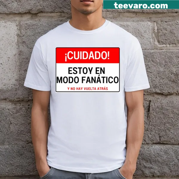 Fan Mode Modo Fanatico t-shirt with playful typography