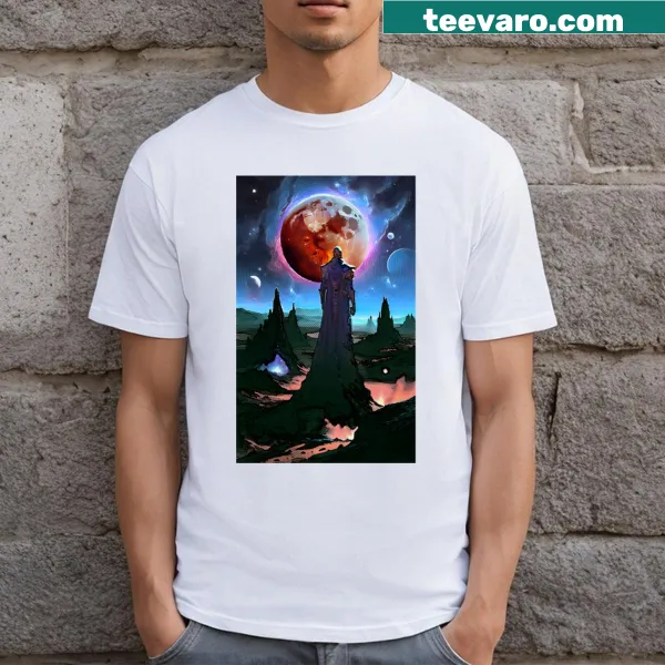 Minimalist T-shirt featuring the phrase 'Klaatu barada nikto'