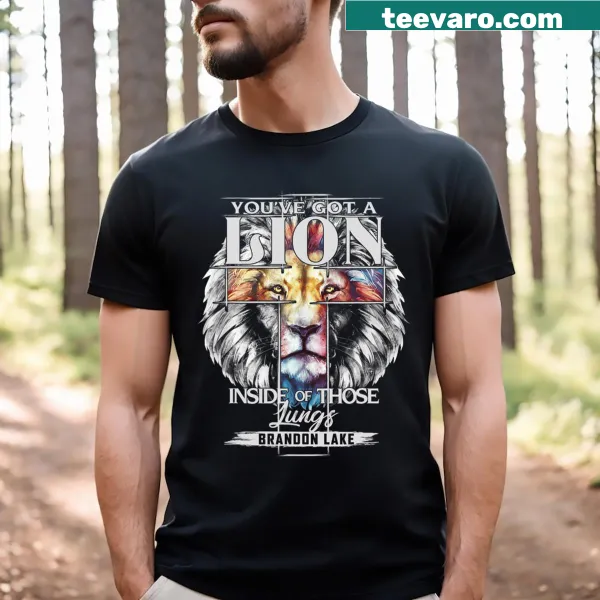 Inspirational T-shirt featuring a powerful faith-based graphic