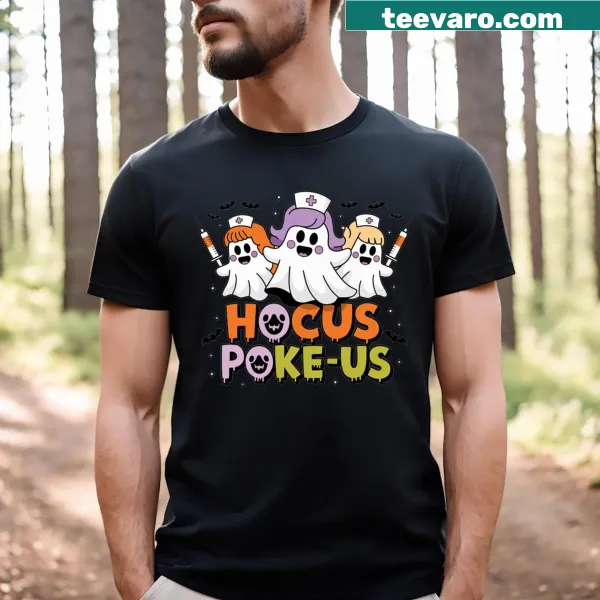 Halloween-themed T-shirt for phlebotomists and medical lab techs