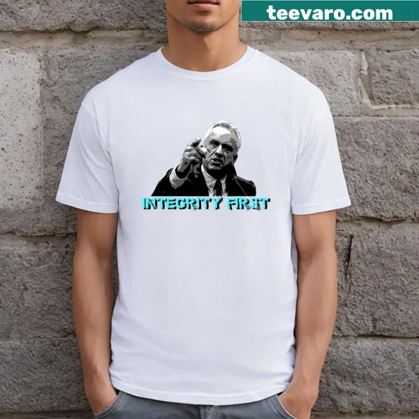 Graphic T-shirt featuring integrity-themed message