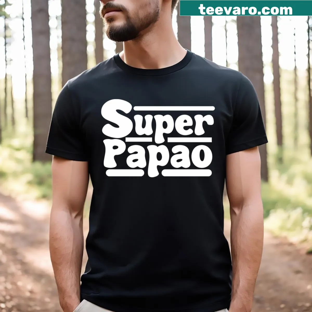 Sentimental typography design for cool dads — on a men's t-shirt