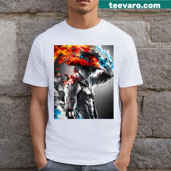 T-shirt featuring the number '39' in a playful anime-themed design