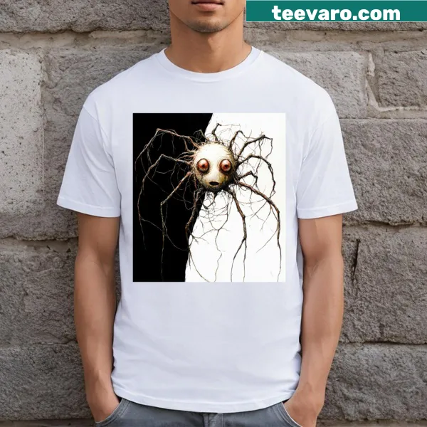 T-shirt featuring animals with big expressive eyes
