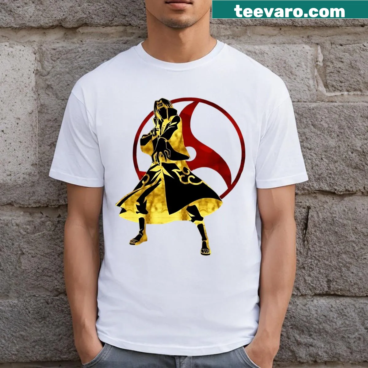 T-shirt displaying the title 'Illusion Master' in a whimsical design — on a men's t-shirt
