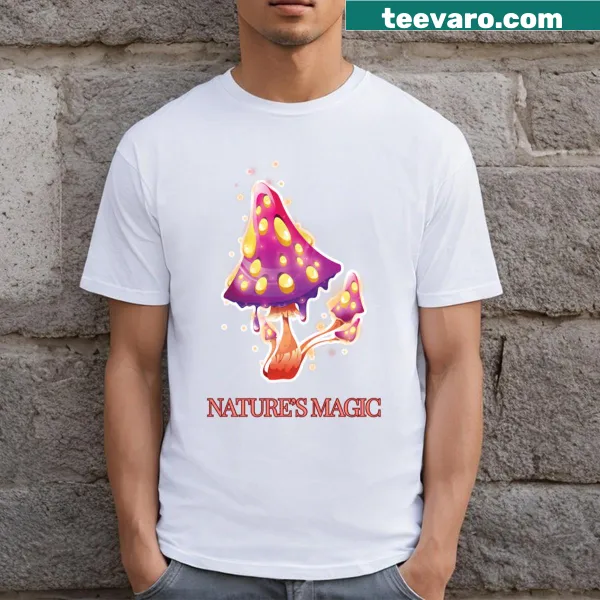 Illustrated T-shirt celebrating nature's beauty and diversity