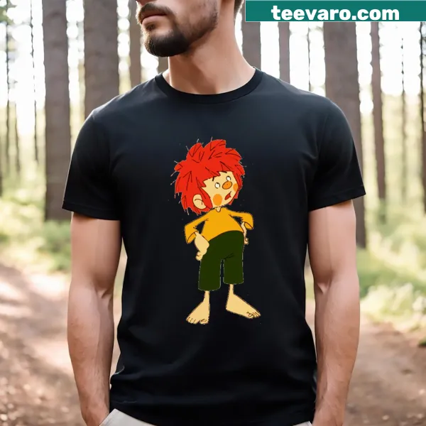 Illustrated Pumuckl character T-shirt from 1983