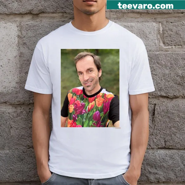 Cartoon character Roberto illustrated on a playful T-shirt