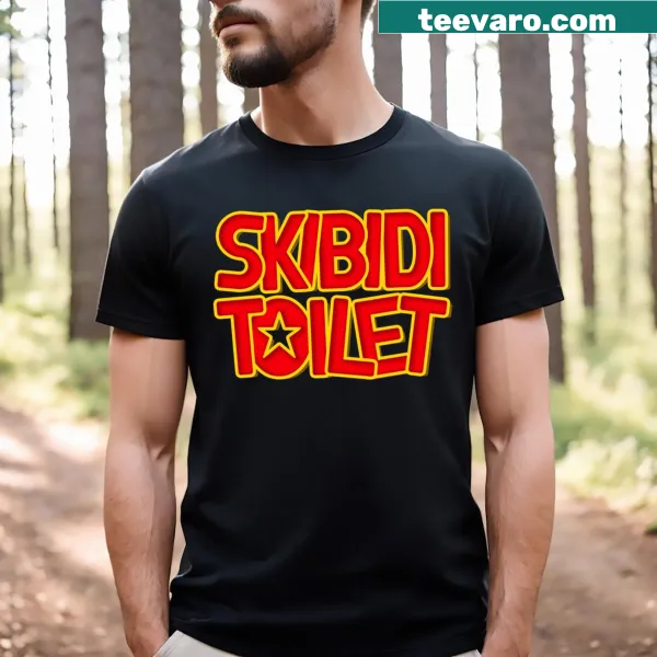 Cartoon graphic of Skibidi Toilet Kong on a t-shirt