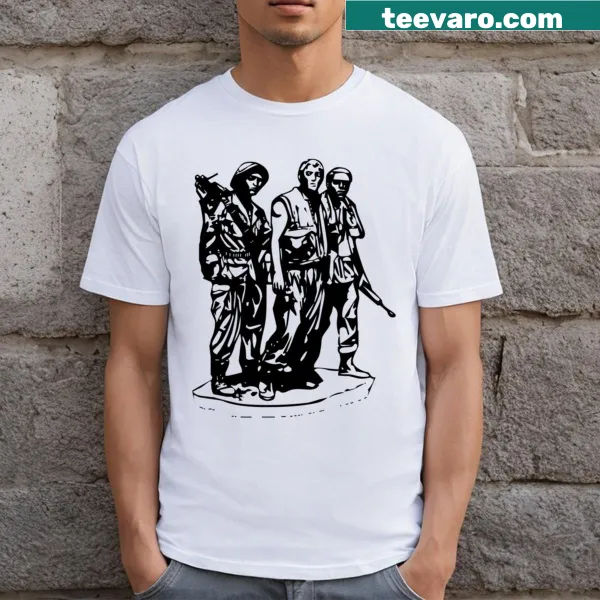 Warrior graphic t-shirt representing strength and resilience