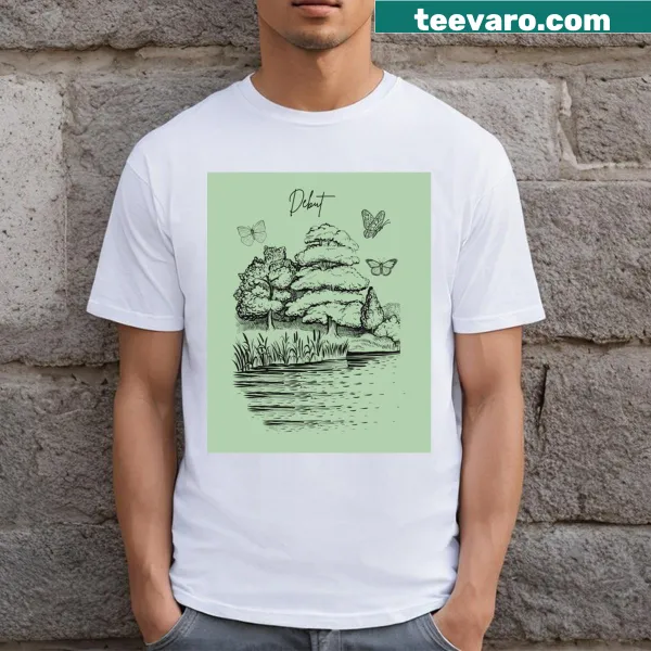 Nostalgic design on Taylor Debut Album Eras Tour T-shirt