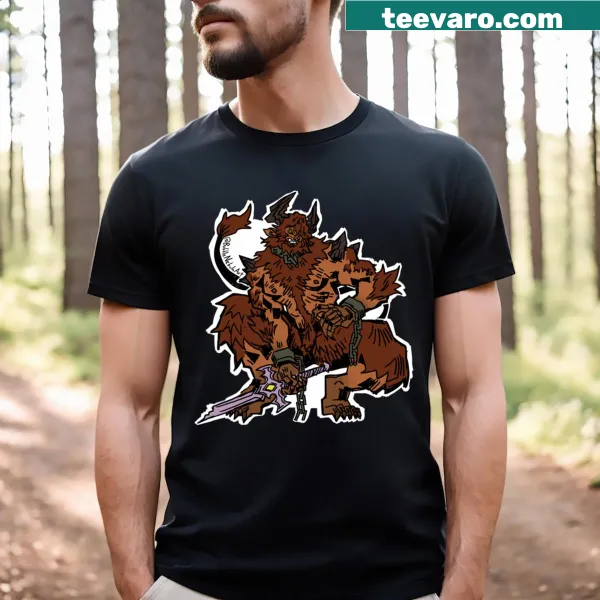 Illustrated T-shirt featuring the legendary Minotaur.