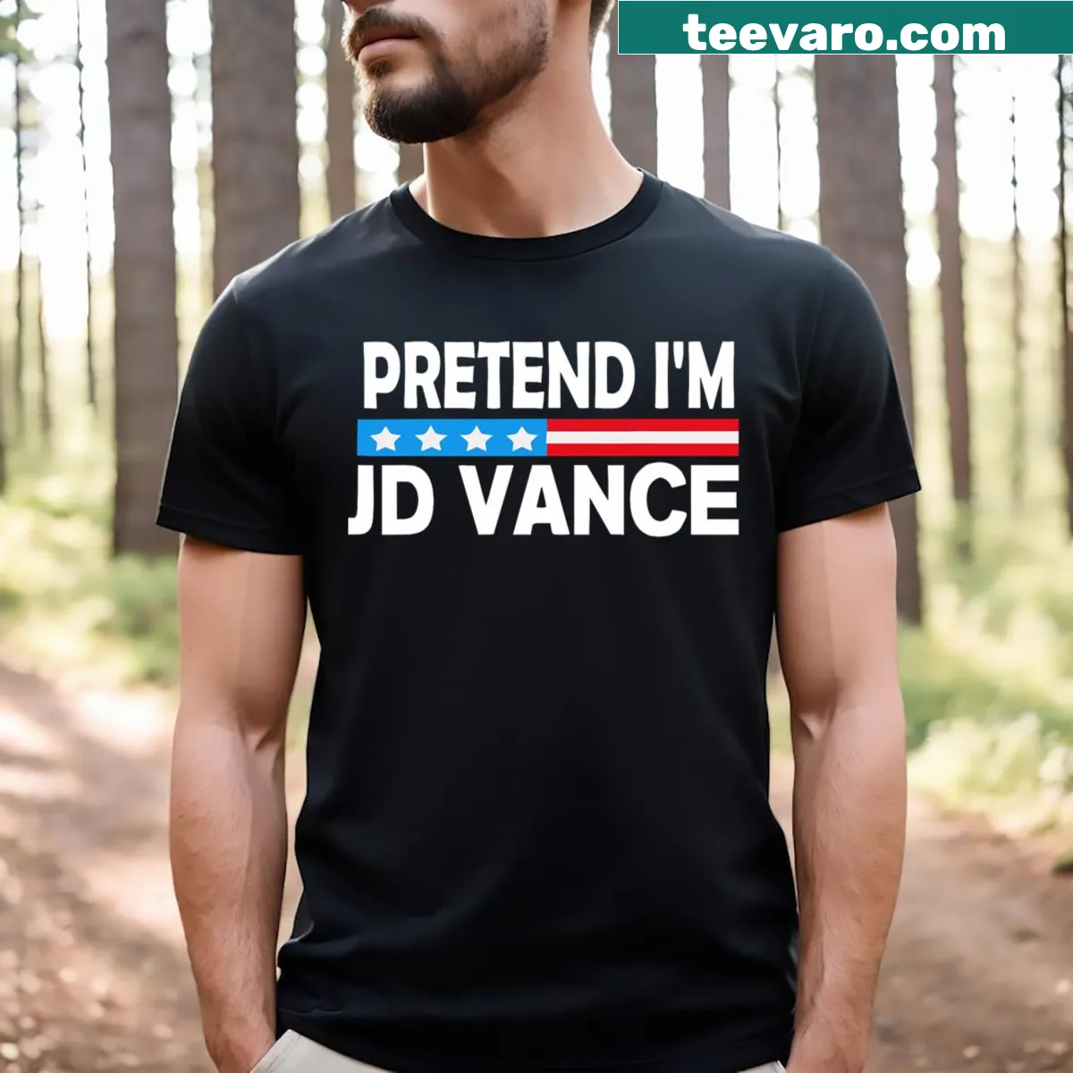 Funny lazy Halloween costume text t-shirt — on a men's t-shirt