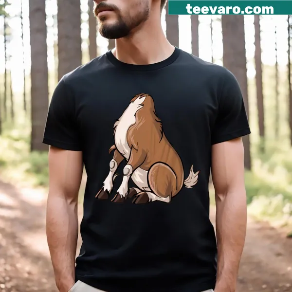 Brown reindeer costume t-shirt for adults and kids