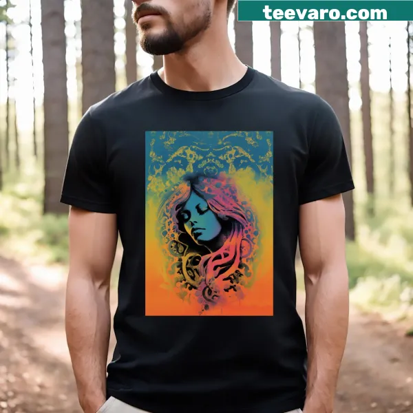 Whimsical elf illustration T-shirt