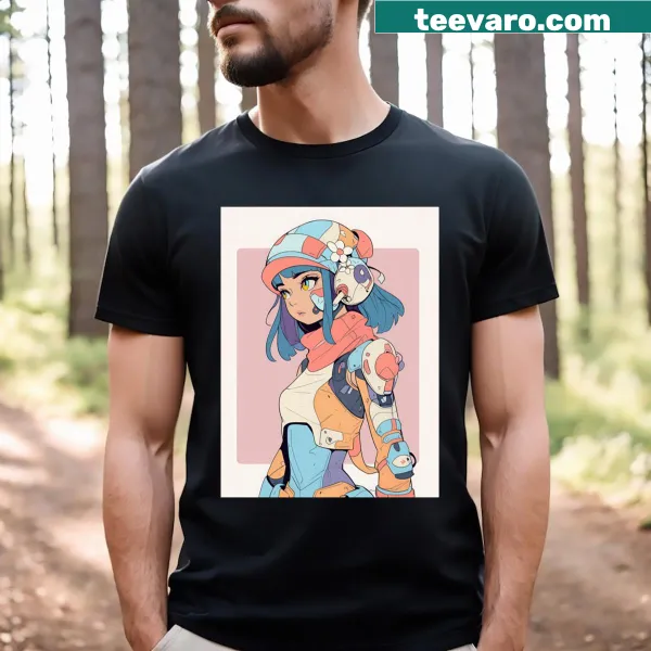 Minimalist Cosmic Cadet silhouette t-shirt
