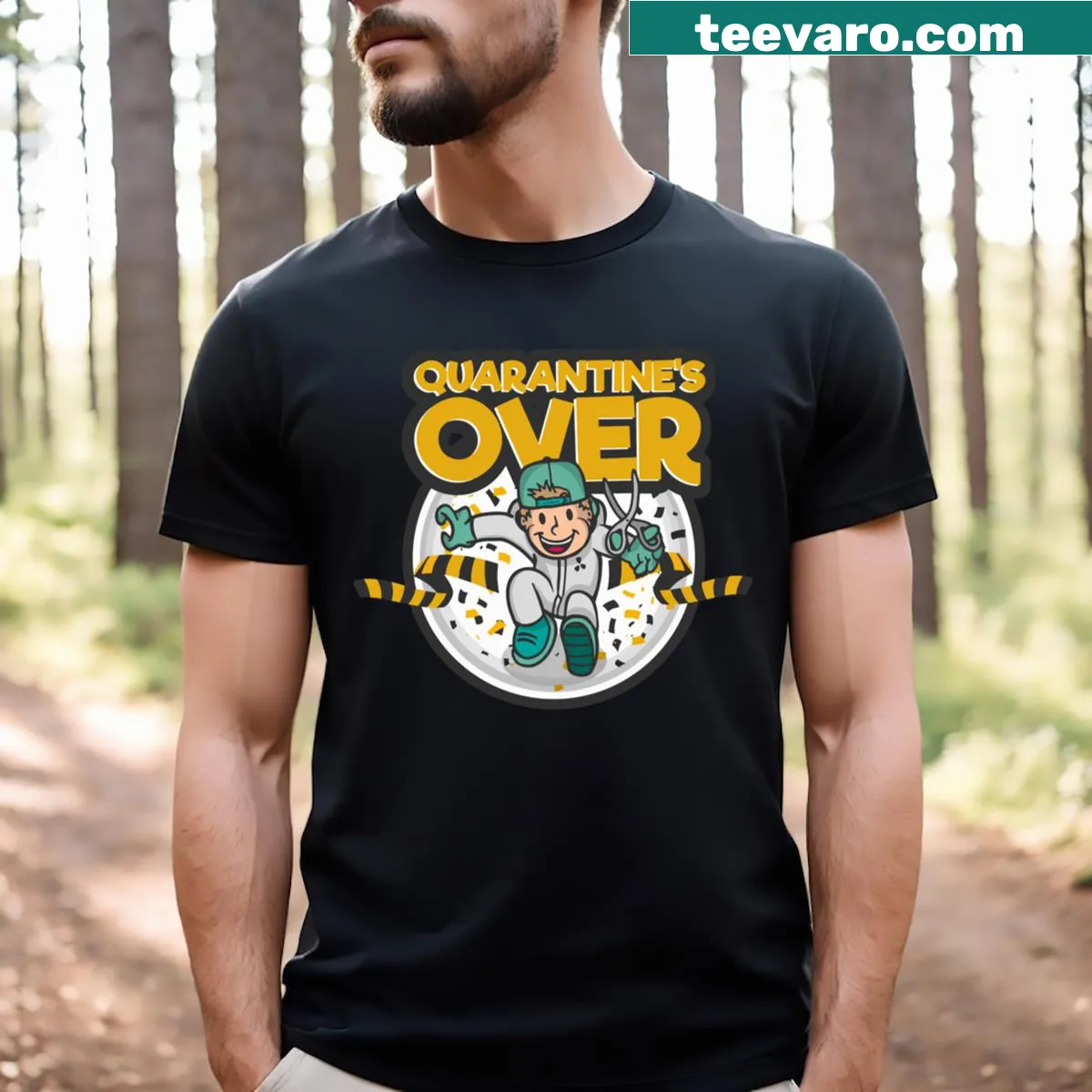 Band-themed graphic on a Das Lumpenpack t-shirt — on a men's t-shirt