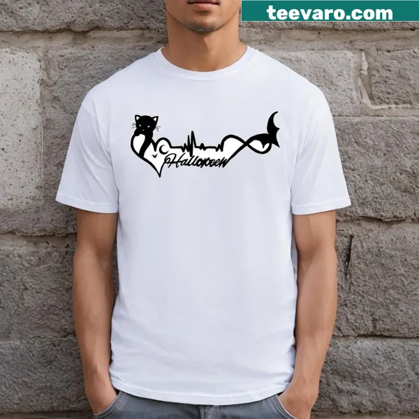 Fun Halloween-themed T-shirt with seasonal graphics