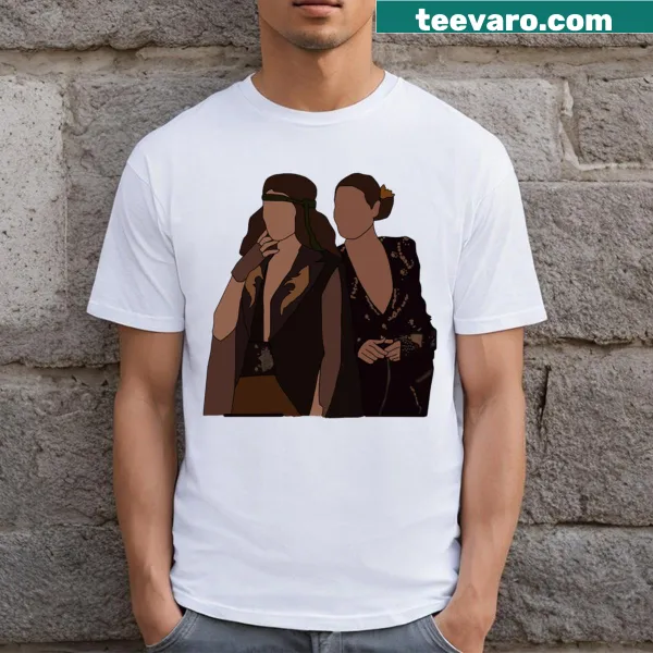 Graphic T-shirt featuring Agatha and Rio theme