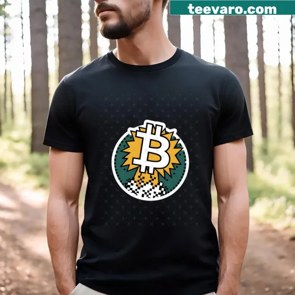 Illustration of a person climbing a ladder made of Bitcoin