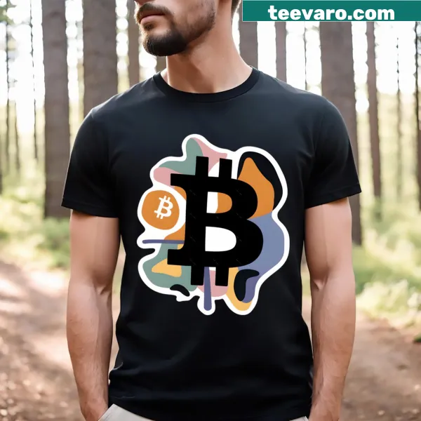 Bitcoin Light graphic T-shirt illuminating the crypto journey