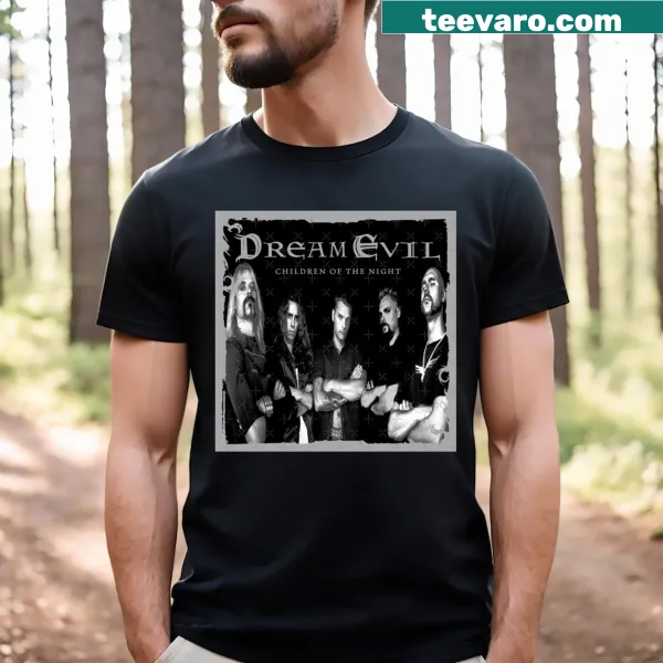 Graphic dedicated to Dream Evil's 'Children Of The Night' album, 2003.
