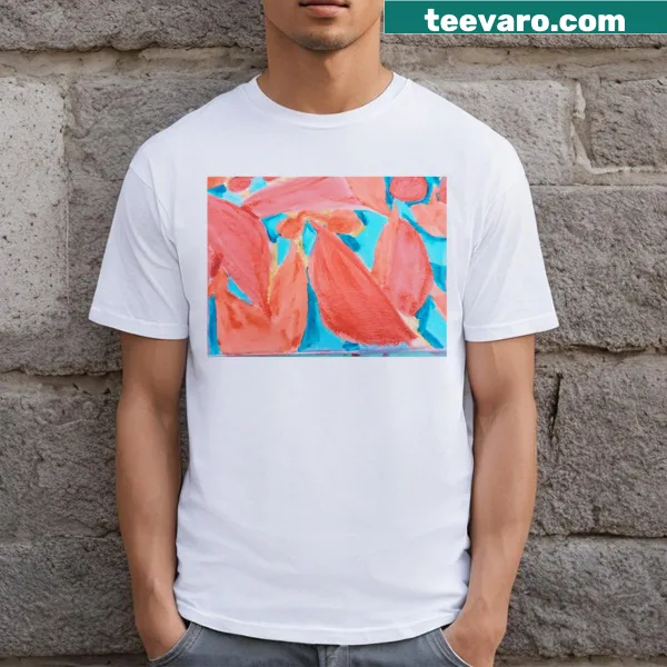 Minimalist typography T-shirt with the word 'Fallow'