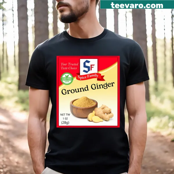 Illustrated design of ground ginger for holiday events
