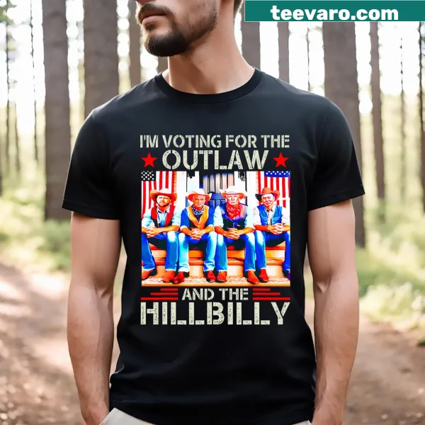 Playful t-shirt with humorous political phrase