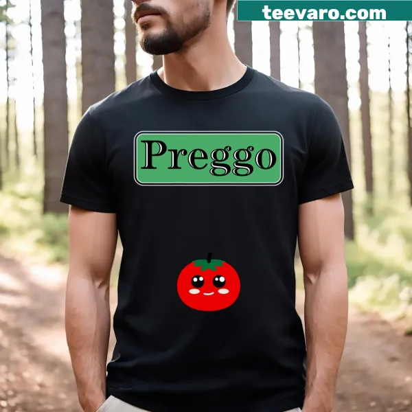 Funny Preggo Sauce maternity Halloween costume t-shirt