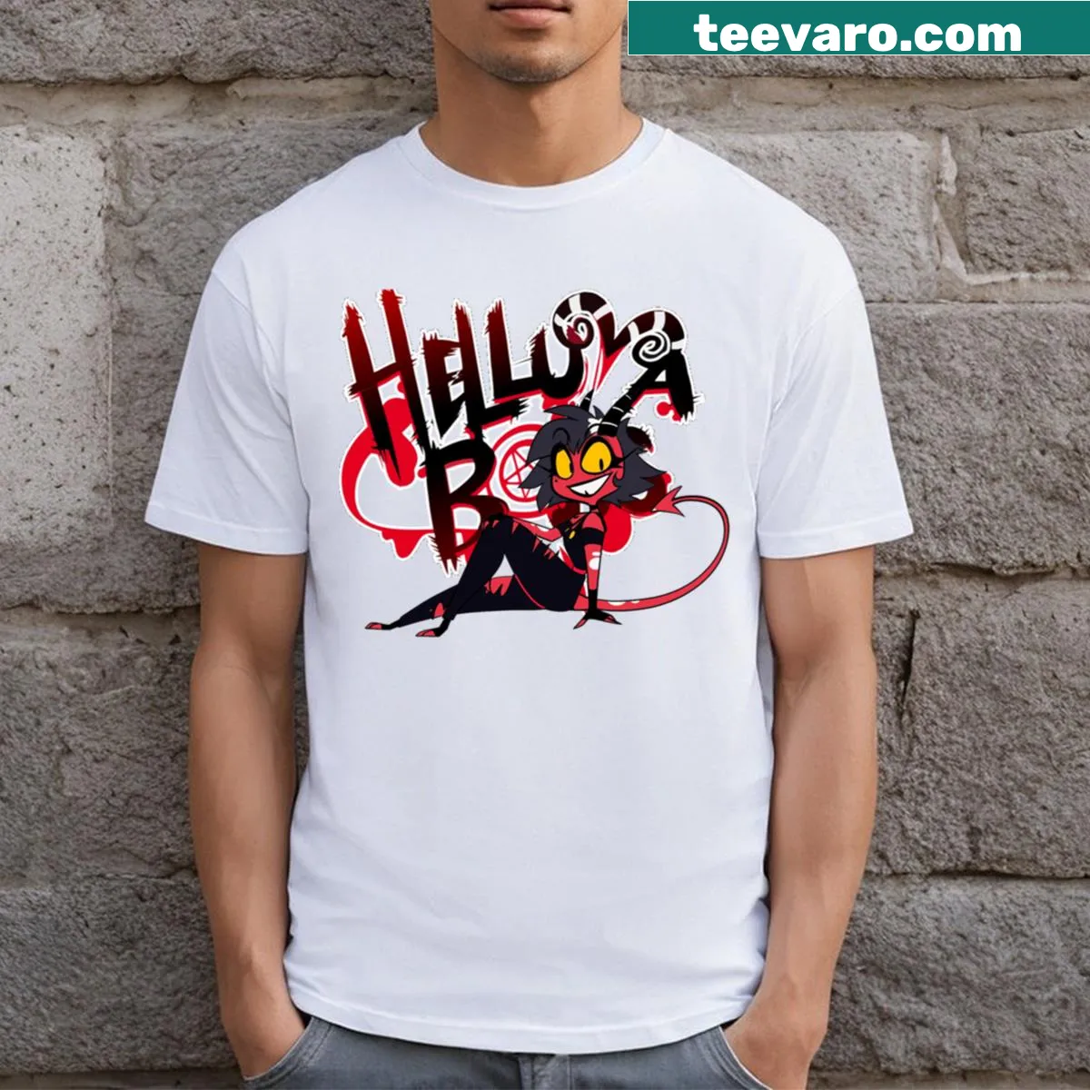 Retro T-shirt celebrating music legends with a heartfelt design — on a men's t-shirt