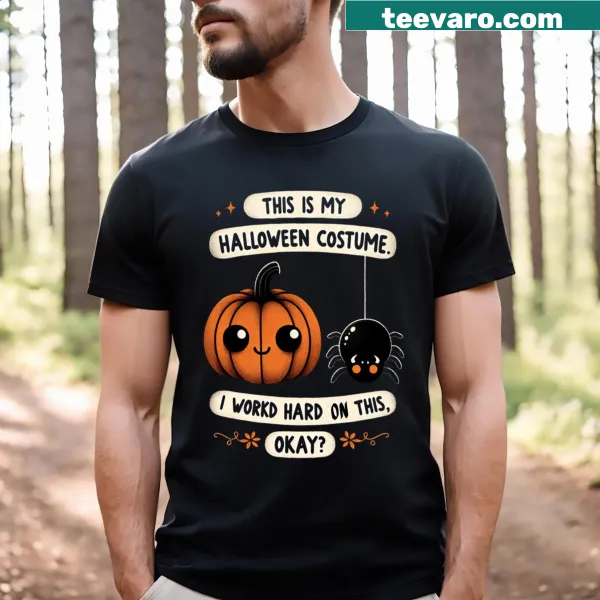 Fun Halloween-themed design for kids on a T-shirt