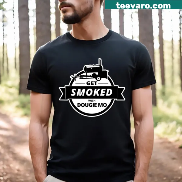 Funny BBQ-themed Get Smoked t-shirt for food lovers