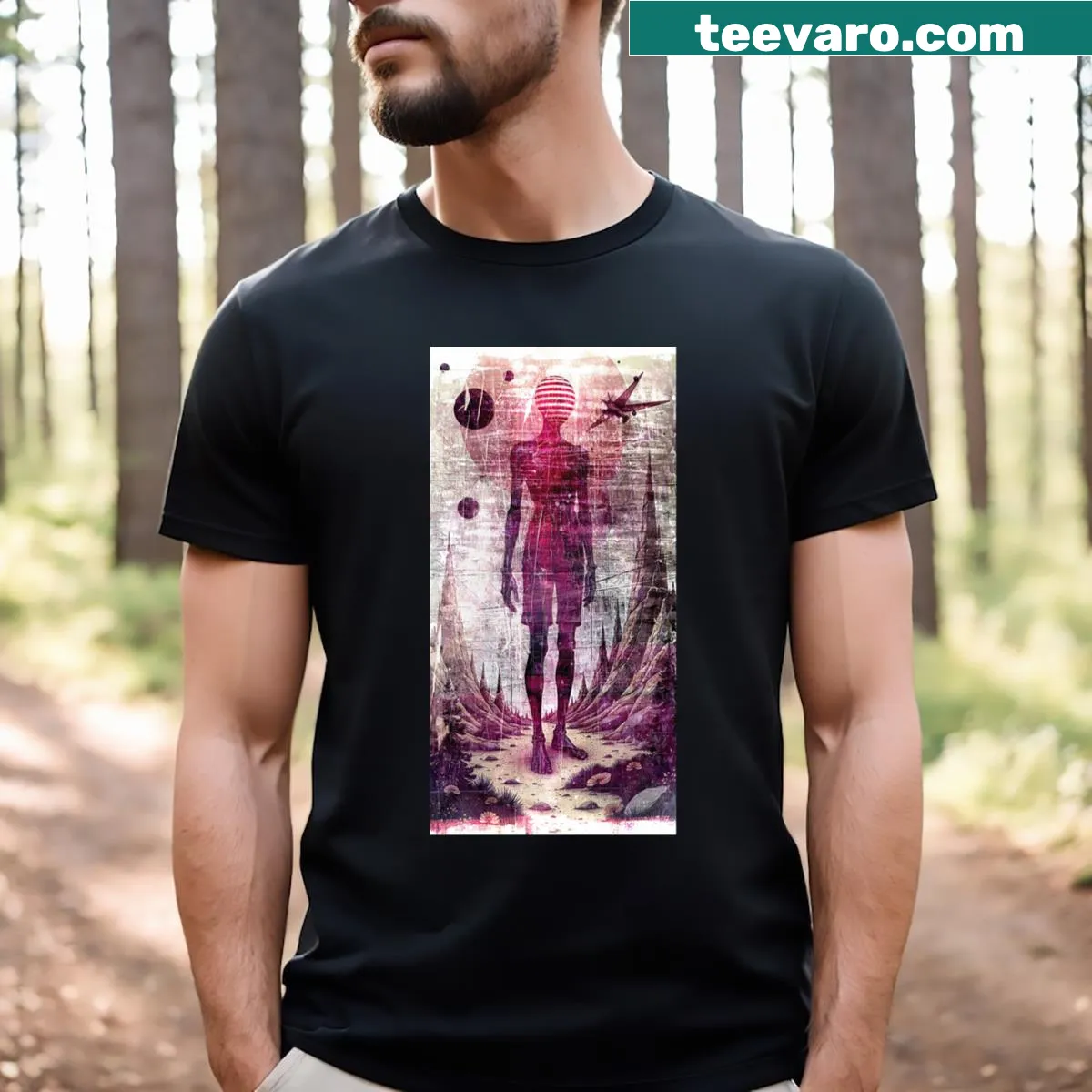Naburiccon Level 11 graphic T-shirt showcasing achievement — on a men's t-shirt