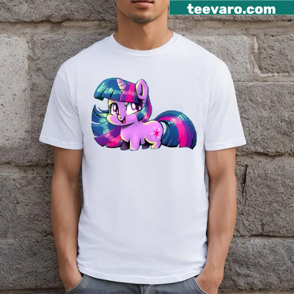 Cute Chibi Twilight T-shirt featuring adorable cartoon characters