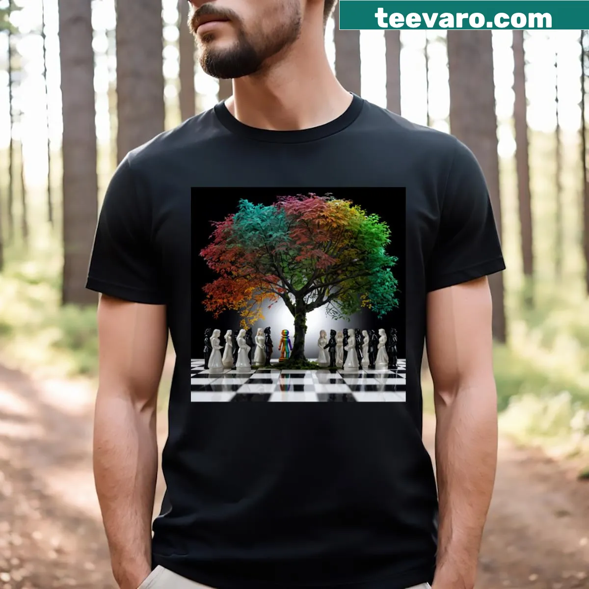 T-shirt with the phrase Old Game New Rules for gaming enthusiasts — on a men's t-shirt