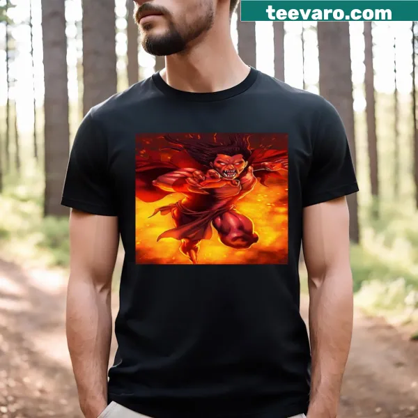 Bold T-shirt with the phrase Master Of Deception and fighting skills
