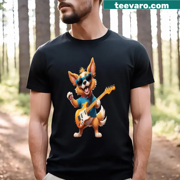 Funky pop rock music lover graphic t-shirt