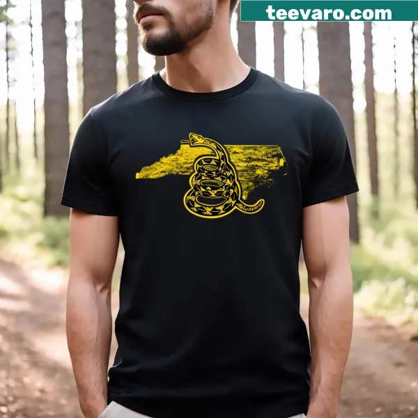 T-shirt featuring Gadsden Snake Flag and 'Freedom Is The Superpower'