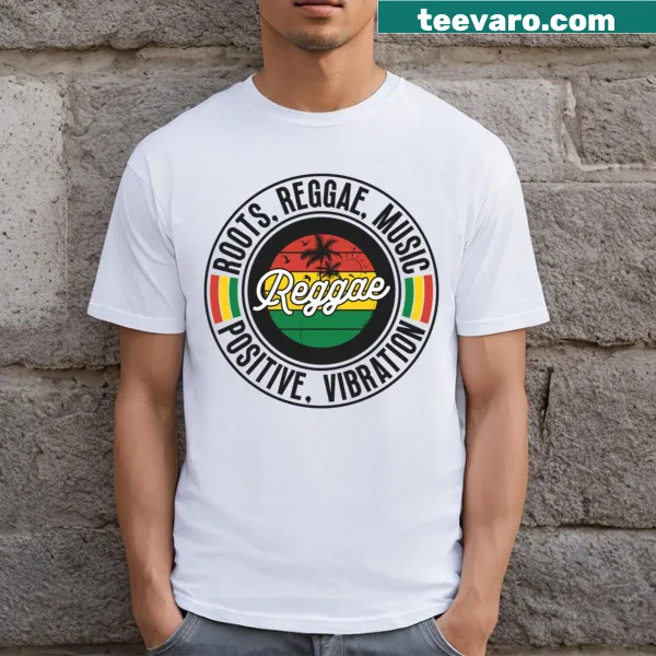 Rastafari-inspired reggae artwork on a T-shirt